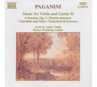 Nicolo Paganini Music for Violin & Guitar 2 (CD) Album