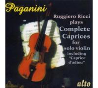 Ruggiero Ricci – L'intégrale des Caprices de Paganini – CD – Alto