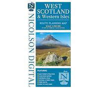 Nicolson West Scotland & Western Isles: Route Planning Map