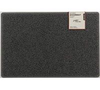 Nicoman Anti-saletés Paillasson, Tapis de Sol Robuste - (Utiliser intérieur et extérieur) - Grande (90x60cm), Gris
