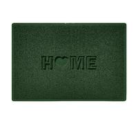 Nicoman Home + Heart Mat Tapis en Vinyle Motif cœurs Vert Grand Format 90 x 60 cm