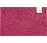 Nicoman Paillasson matelassé en Forme de Losanges antidérapant sur sols durs | pour intérieur ou extérieur abrité | Spaghetti | Rose 80 x 50 cm