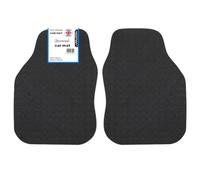 Nicoman Tapis de Voiture universels Noirs avec antidérapant, Performance et Protection Contre Les intempéries, Bordure pour SUV, camionnettes, berlines, camions imperméables, fabriqués au Royaume-Uni