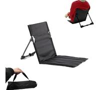 Nicoone Tapis de Plage avec Dossier, Chaise de Plage légère, Pliable, Portable, Chaise de Plage, Facile à Plier et à Transporter