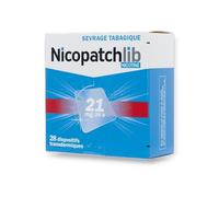 Pierre Fabre Healthcare NicopatchLib Nicotine 21mg/24h 28 Dispositifs Transdermiques