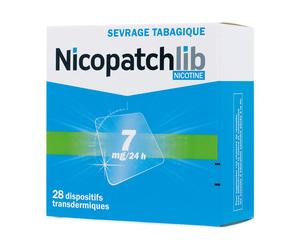 Nicopatchlib 7 mg/24 h Pansement(S) 1 pc(s)