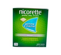 Nicorette 2mg Gommes à mâcher Classique sans sucre Boite de 210