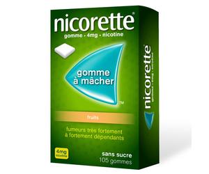 Nicorette® fruits s/s 4 mg Gummies 105 pc(s)
