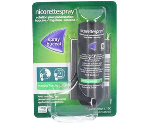 Nicorette - Spray buccal 1 mg/dose Solution(S) Buvable(S) 13,2 ml
