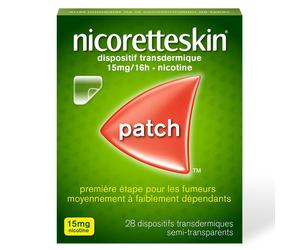 Nicoretteskin® 15 mg/16 h Pansement Transdermal 28 pc(s)