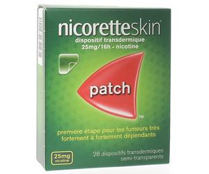 Nicoretteskin 25mg/16h Boîte de 28 patchs