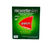 Nicoretteskin Patch 10mg/16h Boîte de 28 dispositifs transdermiques semi-transparents