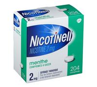 Nicotinell® Menthe 2 mg Comprimé(S) À Sucer 204 pc(s)