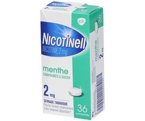 Nicotinell® Menthe 2 mg Comprimé(S) À Sucer 36 pc(s)