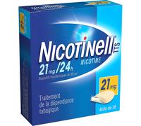 Nicotinell TTS Nicotine 21mg/24h Dispositifs Transdermiques 30cm² Patchs 28
