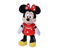 NICOTOY 6315870226 Disney Minnie, 25 cm, Noir, Rouge, Jaune, Peluche, +0m