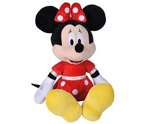 NICOTOY 6315870232 Disney Minnie, 60cm, Peluche, Rouge, +0m