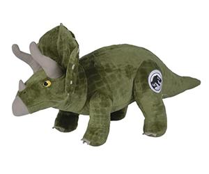 NICOTOY Universal - Jurassic Park, on Model Triceratops, 30cm, Peluche, adapté à Tous Les âges