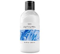 Nicpro Pouring Fluid Pour Peinture Acrylique 250 ML, Diluant Pour Peintures Acrylique, Médium De Lissage Fluide, Amélioration De La Fluidité De Peinture Acrylique Pour Art Peinture