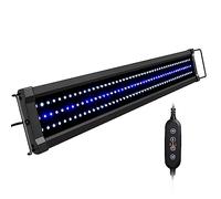 NICREW ClassicLED G2 Éclairage Aquarium, Rampe LED Étanche avec Contrôleur, Lumières Blanches et Bleues, 3 Modes de Minuterie en Option, Lampe LED Aquarium 78-93 cm, 25 W, 1910 LM
