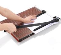 Nictemaw Coupe-Papier A3 Professionnel Coupe-Papier avec Cadre en Bois Poignée Ergonomique 55cm Massicot pour Bureau Atelier Créatif