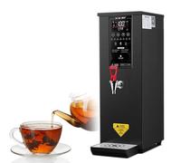 Nicvrea Distributeur d'eau Chaude Électrique Professionnel de Comptoir, Chauffage Rapide et Automatique, pour Restaurant, Maison et Bureau Black