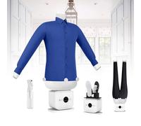 Nicvrea Fer à Chemises Automatique, Repasseur Automatique Mains Libres Repassage en Machine, Séchage Rapide en 8 Minutes, Mode Doux et Réglable pour Tous Les Tissus (Chemises et Pantalons) A