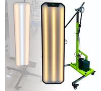Nicvrea Lampe PDR Robuste, Lampe de Débosselage sans Peinture. Lampe de Réparation, Lampe de Débosselage sans Peinture, Réflecteur de Bosses, Bande Lumineuse LED Green