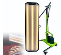 Nicvrea Lampe pour Débosselage sans Peinture, Lampe Réflecteur 6 Couleurs, Éclairage LED pour la Réparation des Bosses, Support de Débosselage Green