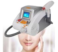 Nicvrea Machine de détatouage - Appareil de beauté Professionnel pour l'élimination des Sourcils, des lèvres et des Taches pigmentaires, avec système de Refroidissement,Highconfiguration-4probes