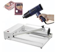 Nicvrea Machine d'emballage sous Film Rétractable, Thermoscelleuse avec Pistolet Thermique, Thermoscelleuse, Thermoscelleuse Compatible avec Les Films PVC et Pof 60cm