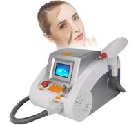 Nicvrea Machine Professionnelle de détatouage La-*ER, 1064 nm 532 nm, pour Le blanchiment des Taches, Taches de rousseur et Grains de beauté,topconfiguration-6probes
