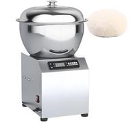 Nicvrea Pétrin à Spirale Électrique Professionnel, Cuve en Acier Inoxydable de Qualité Professionnelle avec Minuterie à Double Rotation pour Pain à Pizza 5kg