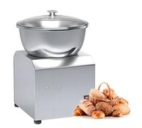 Nicvrea Pétrin à Spirale Électrique Professionnel en Acier Inoxydable, Pétrin à Pain de Cuisine, Pétrin à Spirale Robuste pour Restaurant, Boulangerie, Pizzeria 3kg