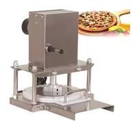 Nicvrea Presse à Pizza Électrique, Laminoir à Pâte Professionnel, Presse à Pâte à Pizza, Presse à Pâtisserie pour Pizzas et Gâteaux 22cm