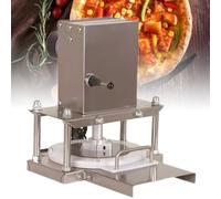 Nicvrea Presse à Pizza Électrique, Presse à Pâte à Pizza Manuelle 22 cm/25 cm/30 cm, Aplatisseur De Pâte, Presse à Pâte à Pizza, pour Tartes, Tortillas et Viennoiseries 25cm