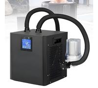 Nicvrea Refroidisseur d'eau pour Bain de Glace, Refroidisseur d'eau pour Baignoires Froides, avec Pompe, Filtre Externe Et Masse Filtrante, Télécommande - pour Usage Domestique DoubleWaterPump