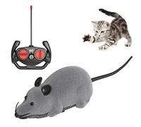 niCWhite Souris télécommandée pour chat - Jouets interatifs pour rats en mouvement