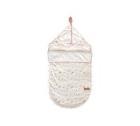 Nid ange Happy - Jersey 100% coton - Réglable - Blanc/Corail/Jaune - 80 cm
