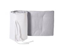 Nid bébé pour parc gris blanc