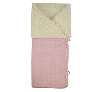 Nid d’ange naissance, gigoteuse d’emmaillotage ou couverture enveloppante d’hiver convertible avec rembourrage amovible. Normandie: Étoiles Rose