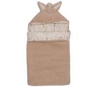 Nid d?ange sherpa ourson doublé jardin enchanté (0-6 mois)