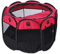 Nid D’Animal De Compagnie Tente Octogonale Nid De Chat Nid De Chien Cage D’élevage Salle D’Accouchement Enceinte Pliable, Style5, S: 72 * 72 * 45CM