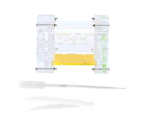 Nid d'alimentation Transparent en Acrylique, Habitat de Ferme avec humidité Auto-contrôlée, Jouet Scientifique pour Enfants, étui d'observation Portable pour Usage Domestique et