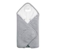 BEMINI - BISIDE Nid d'ange 0-12m - Modèle Universel 3 & 5 Points - Pady Softy + Jersey - Gris Moyen