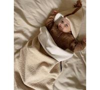 Nid d'ange bébé moumoute beige