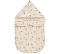 Nid d'ange - CANDIDE - 70 cm - 0/3 mois - Blanc imprimé lange tigre