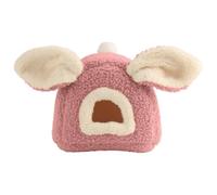Nid d'ange chaud et doux pour petit animal | Niche pour petits animaux pour chinchillas souris lapin dragon barbu jardin cour violet