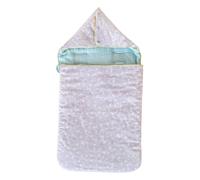 Nid d'ange demi lune bleu TU