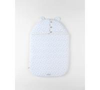 Nid d'ange en jersey et sherpa blanc TU